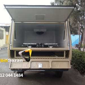 کابین و تجهیزات آمبولانس حمل بیمار و متوفی