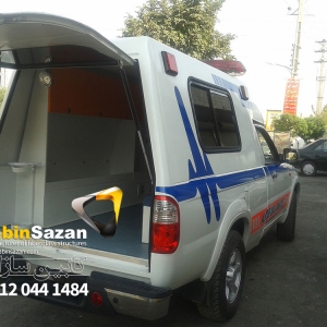 کابین و تجهیزات آمبولانس حمل بیمار و متوفی