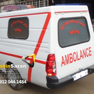 کابین و تجهیزات آمبولانس حمل بیمار و متوفی