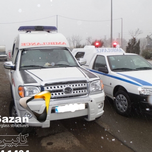 کابین و تجهیزات آمبولانس حمل بیمار و متوفی