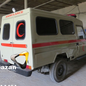 کابین و تجهیزات آمبولانس حمل بیمار و متوفی