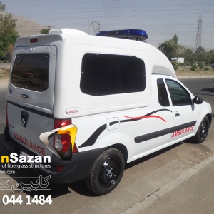 کابین و تجهیزات آمبولانس حمل بیمار و متوفی