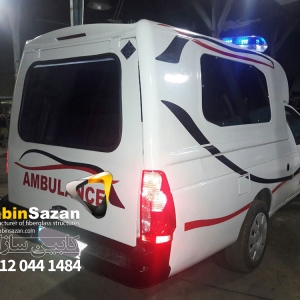 کابین و تجهیزات آمبولانس حمل بیمار و متوفی