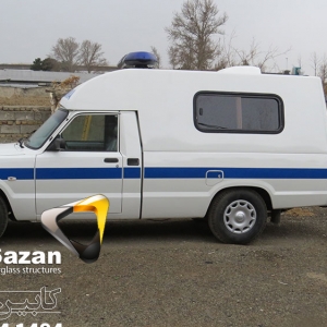 کابین و تجهیزات آمبولانس حمل بیمار و متوفی