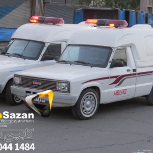 کابین و تجهیزات آمبولانس حمل بیمار و متوفی